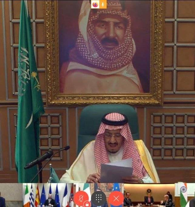 الملك سلمان: العالم يعول على تكاتف مجموعة الـ 20 بوجه 