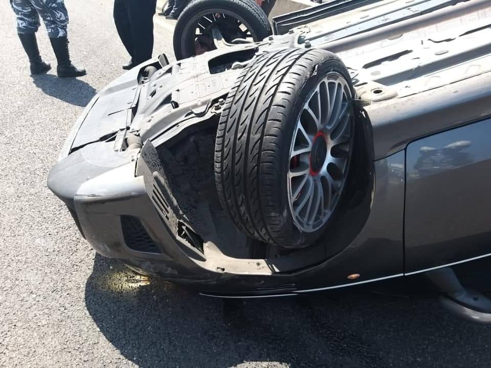 تعرض نجل الفنان راغب علامة لحادث مروّع