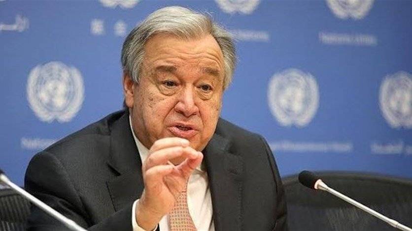 غوتيريش يطالب مجلس الأمن بالتضامن لمواجهة 