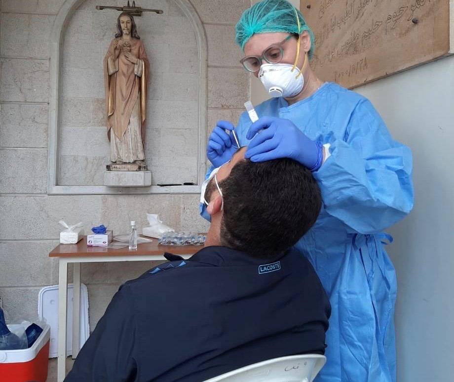 انطلاق المرحلة الاولى من فحوص الـPCR العشوائية في قضاء زغرتا