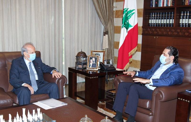 الحريري عرض مع حماده لآخر المستجدات