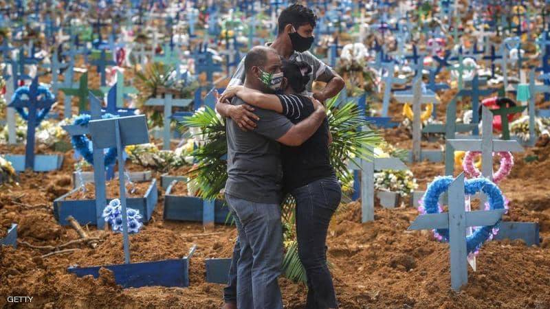 البرازيل.. نصف مليون إصابة ومليونا 