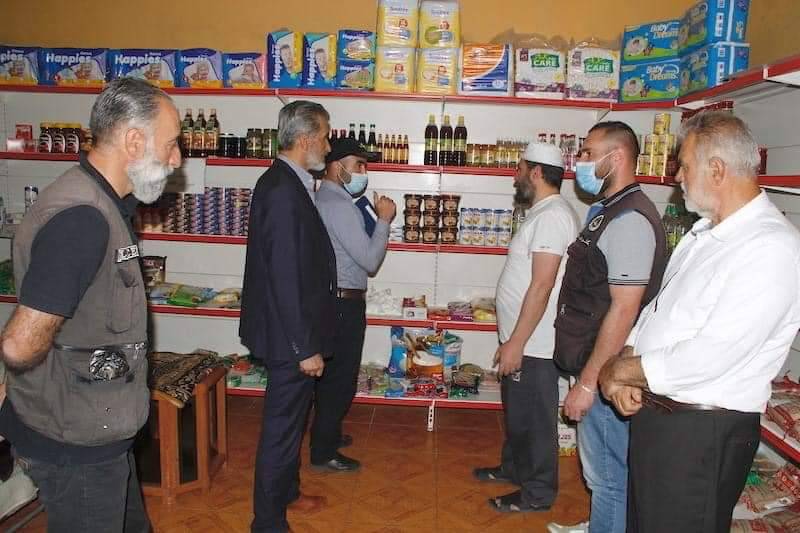 مفتشو حماية المستهلك جالوا على المؤسسات التجارية في شبعا