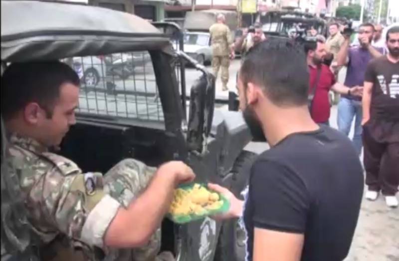 جولة لضباط وفاعليات على نقاط الجيش في التبانة