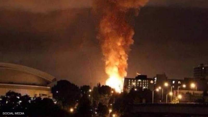 انفجار ضخم يهز شرقي طهران.. وإيران تفتح تحقيقاً
