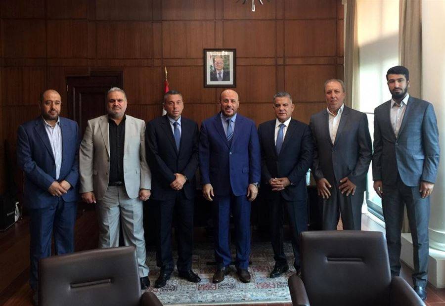 أوضاع المخيمات بين اللواء ابراهيم ووفد 
