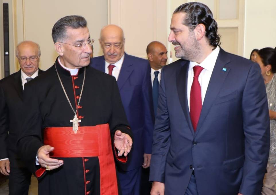 الحريري يلتقي الراعي في بكركي