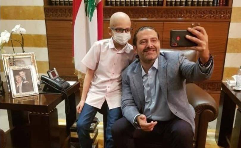 الحريري استقبل 