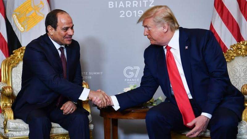 ترامب والسيسي يتوافقان على 