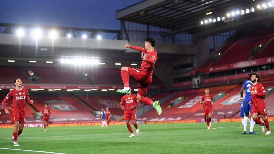 ليفربول يتجاوز تشيلسي بخماسية في ليلة التتويج