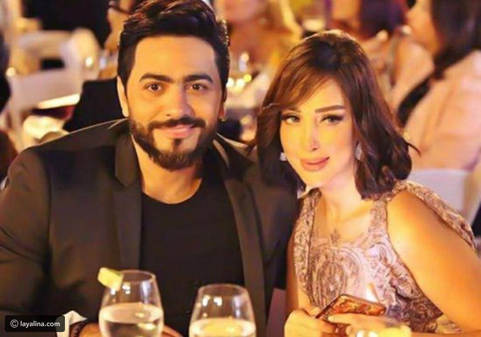 بسبب كلبها.. أزمة زوجة تامر حسني وجيرانها تصل النيابة!‏