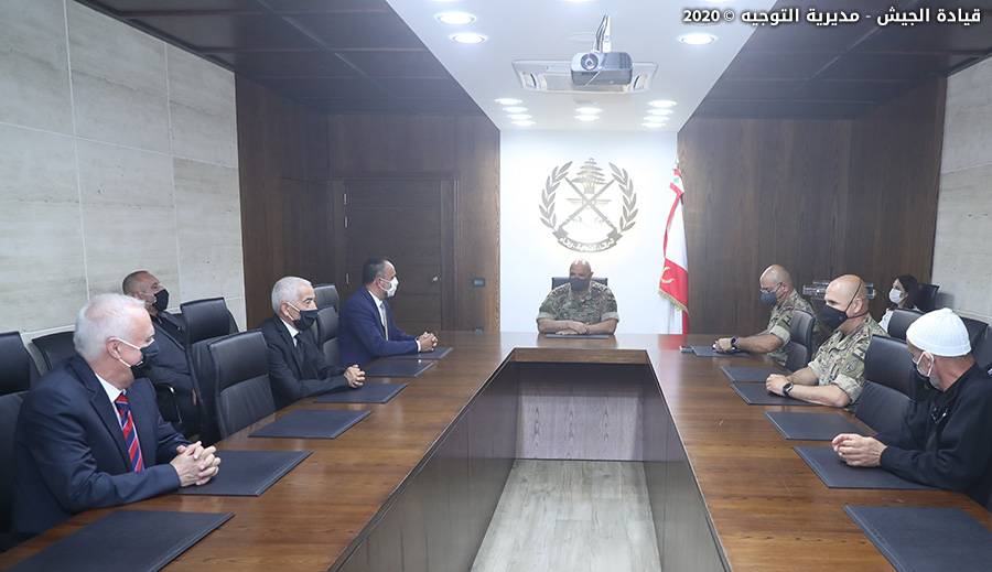 استقبالات قائد الجيش