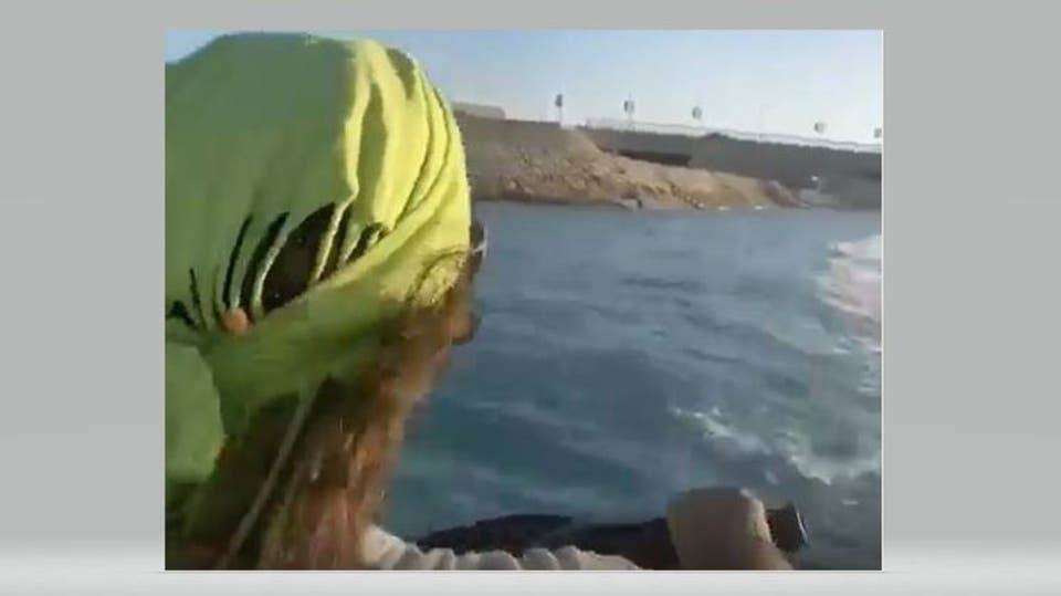 بالفيديو.. أصالة تنجو من الموت غرقاً