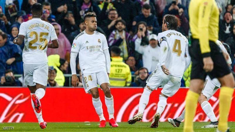 إصابة مهاجم ريال مدريد بكورونا 