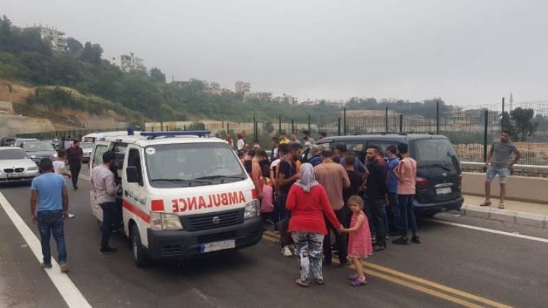 جريحة بحادث صدم في الضنية