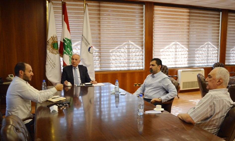 دبوسي يعرض مع وفد أممي سبل توفير الخدمات عبر مرفأ طرابلس بعد انفجار ‏بيروت