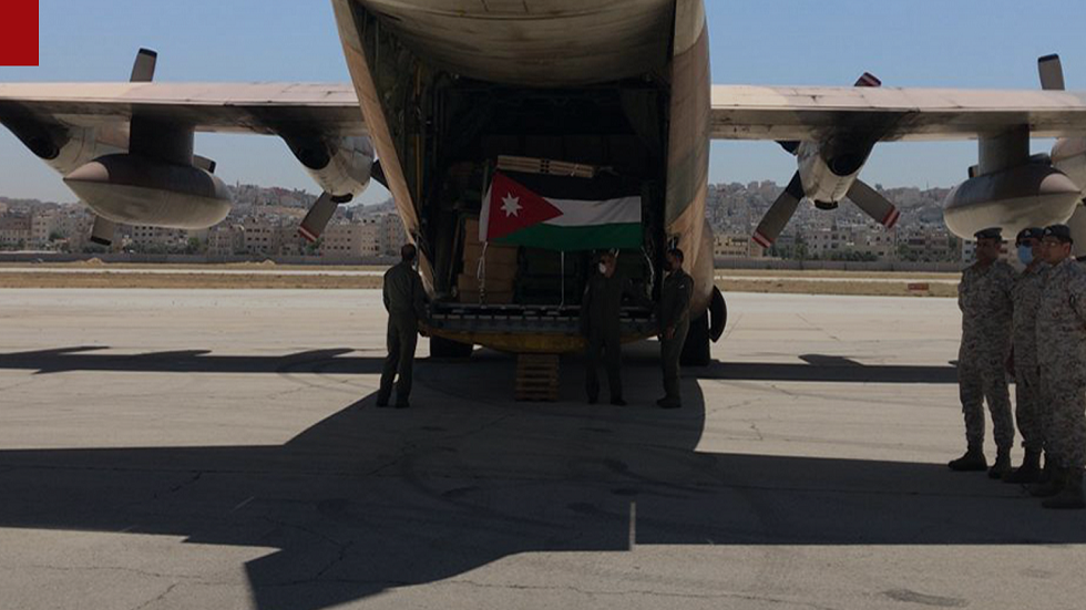 بالفيديو..افتتاح مستشفى ميداني أردني