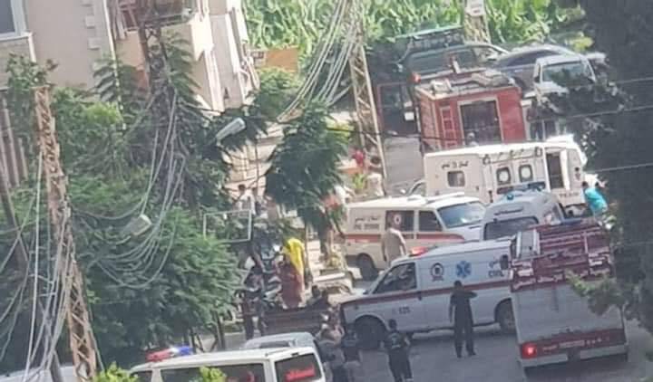 وفاة طفلة باحتراق شقة في صور