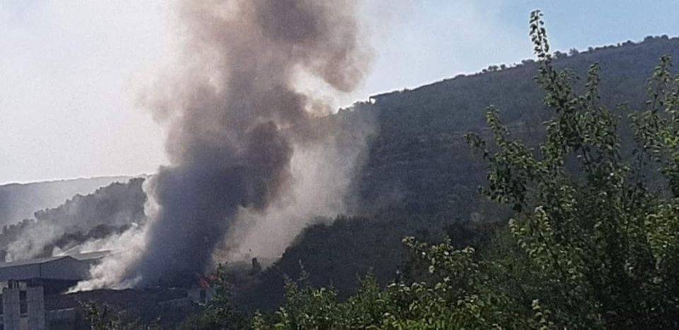 حريق بمعمل فرز النفايات في المنية ..ومحاولات لإخماده