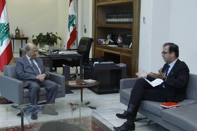 هذا ما تم بحثه بين عون وفوشيه