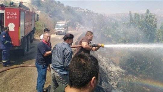 اندلاع حرائق في الدبابية وفريديس ومنجز