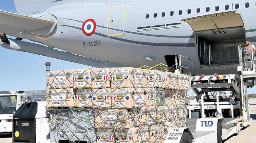الجيش: استمرار وصول المساعدات من الدول الشقيقة والصديقة