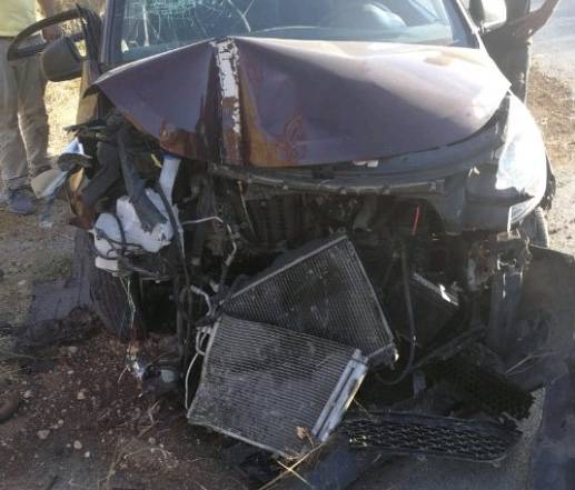 مصرع مواطن وجرح زوجته في حادث سير