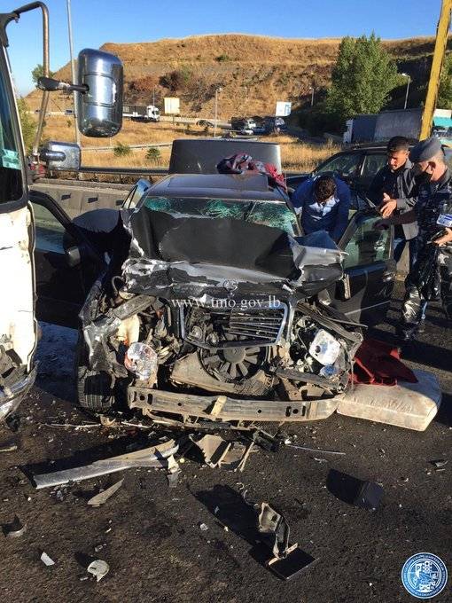3 جرحى في حادث سير على أوتوستراد ضهر البيدر