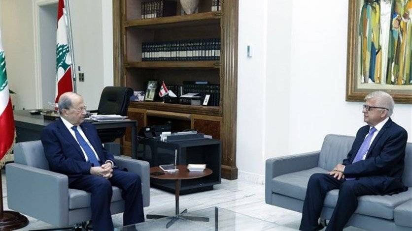 زاسبكين نقل إلى عون موقف روسيا من التطورات