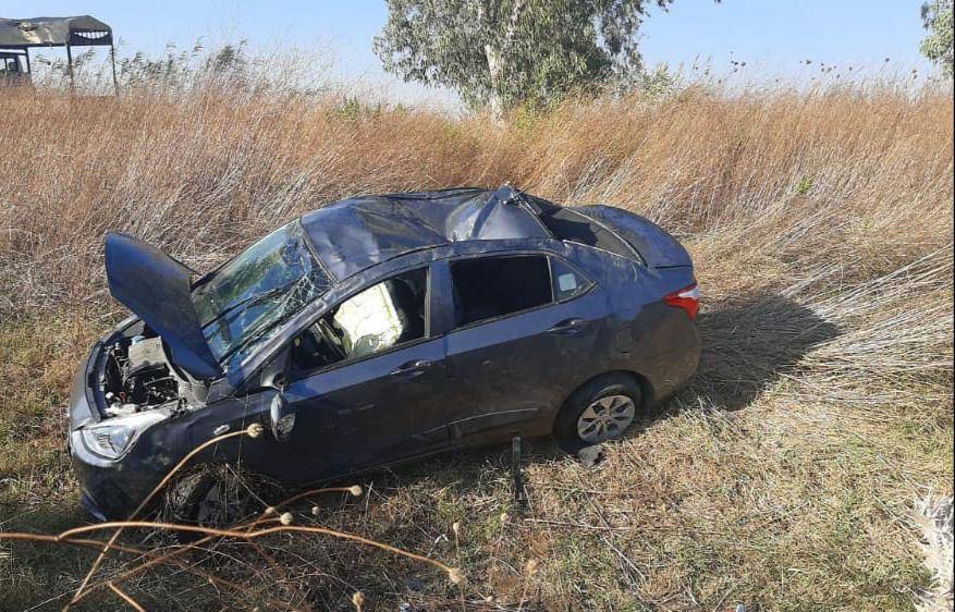 6 جرحى اثر انحراف سيارة كانوا بداخلها على طريق عام سهل مرجعيون