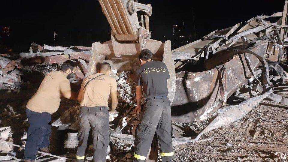 بعد 27 يوماً على انفجار المرفأ.. عمليات البحث مستمرة