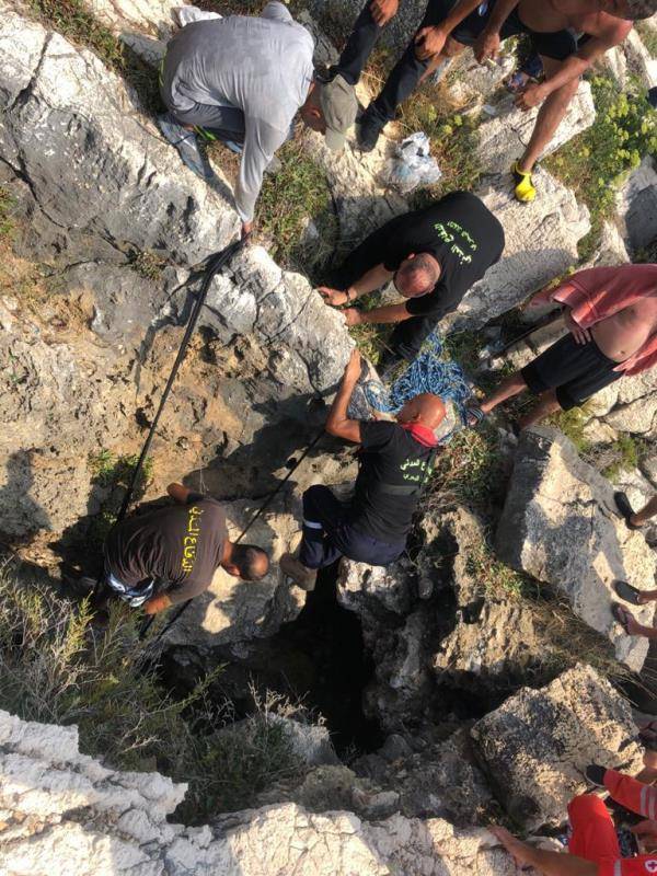 بعد أن جرفتهم الأمواج.. إنقاذ 3 شبان في عمشيت