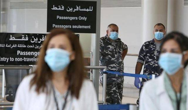 ‏6 حالات ايجابية بكورونا في رحلات وصلت إلى بيروت
