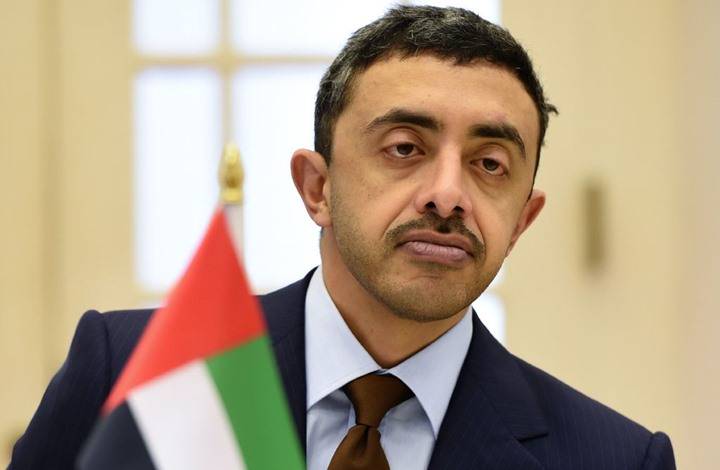 عبدالله بن زايد: التطبيع لن ينفصل عن التقدم إزاء منح الفلسطينيين حقوقهم