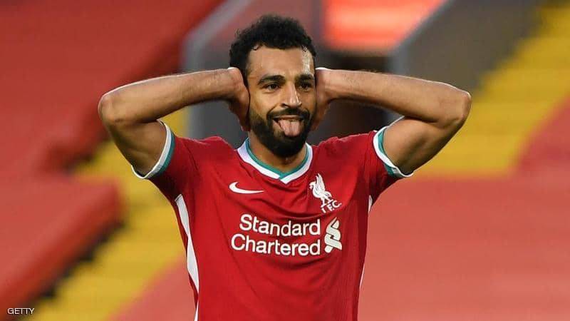 صلاح يدعم نجم الأهلي باحتفاليته..