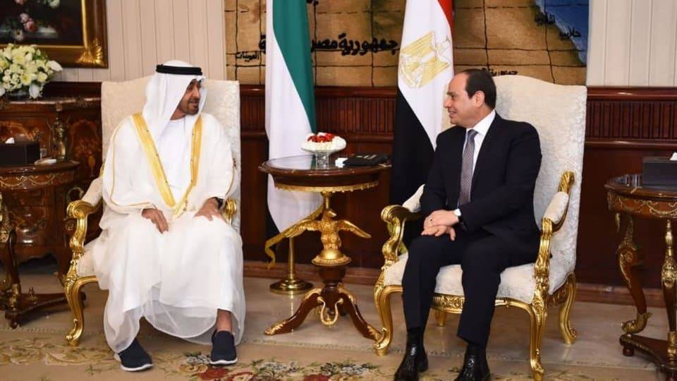 القضايا الإقليمية.. بين محمد بن زايد والسيسي ‏