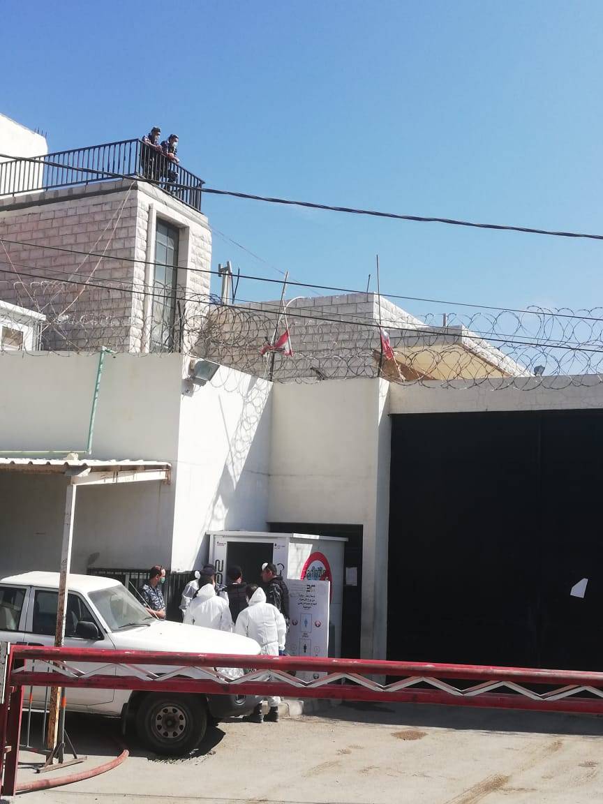 تمرد في سجن زحلة للرجال