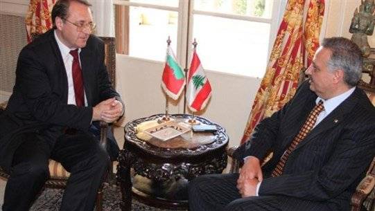 ارسلان يتلقى اتصالاً من بوغدانوف