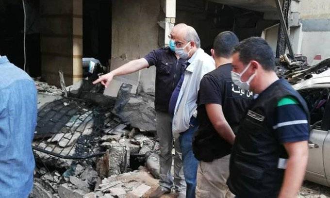نجم تفقد مكان الانفجار في الطريق الجديدة