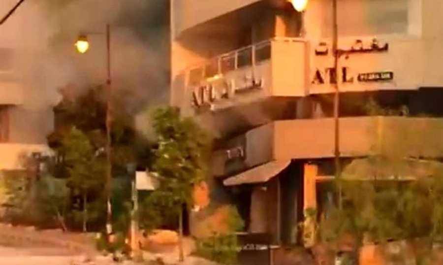 إنفجار قارورة غاز في الأشرفية