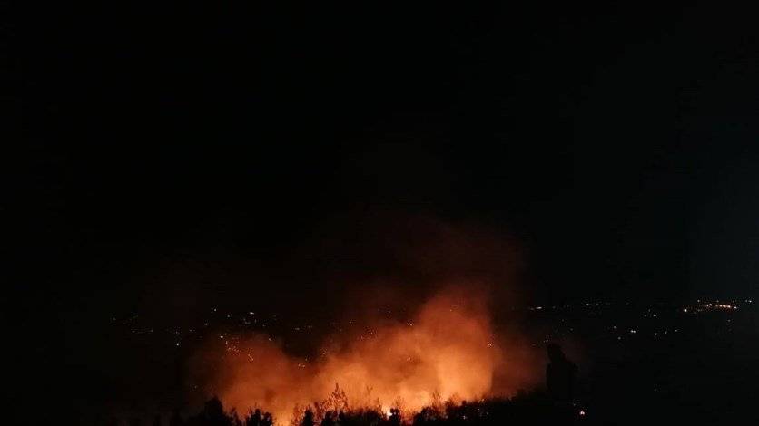 السيطرة على حريق أحراج داريا