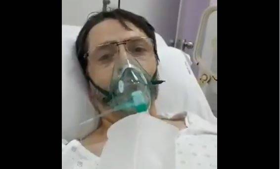 بالفيديو: طبيب مصاب بـ