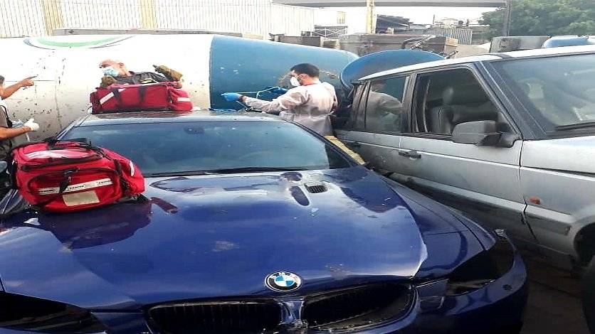 إنحراف جبالة باطون في زوق مصبح