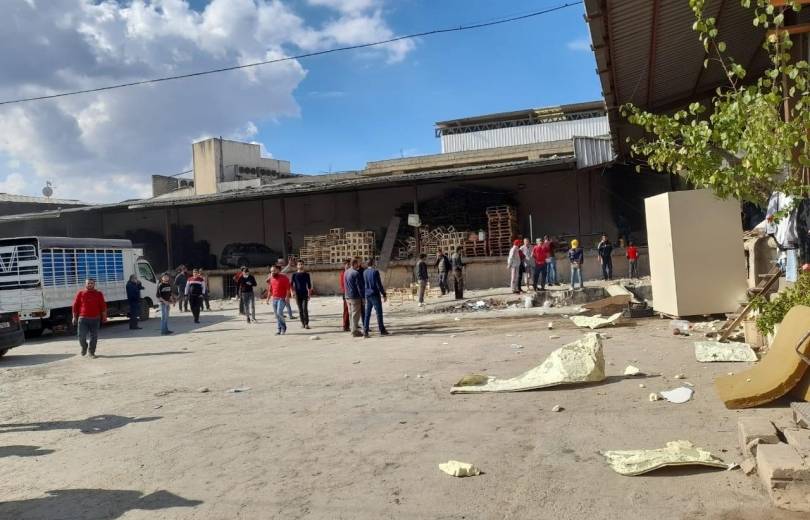 انفجار في تعنايل ..وسقوط جرحى