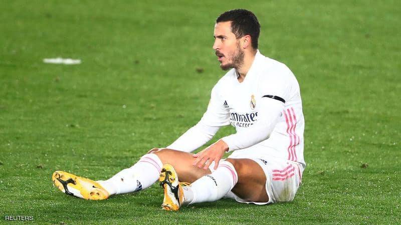 ما هي مدة غياب هازارد عن الملاعب؟