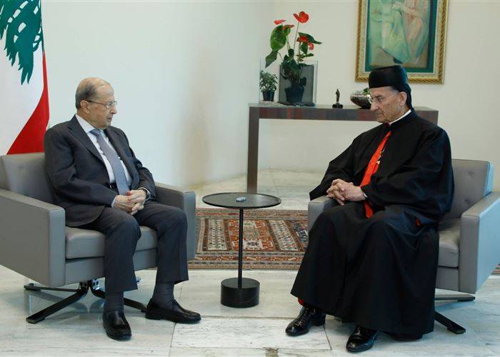 الراعي في بعبدا اليوم