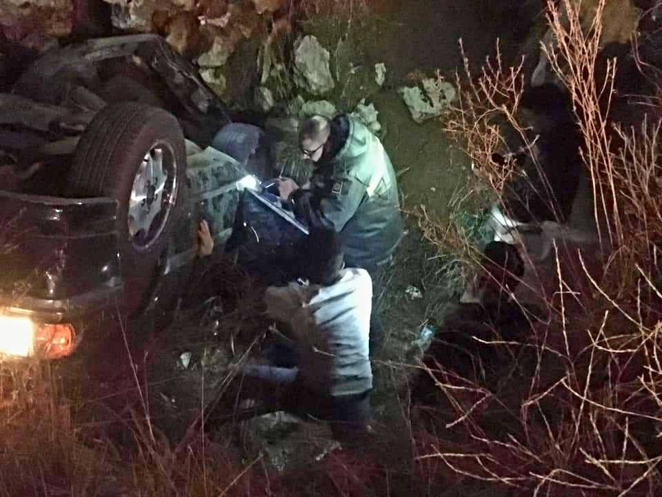 في فيطرون.. جريحان بإنقلاب سيارة