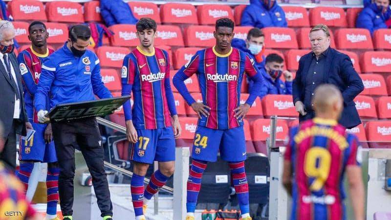 مدرب برشلونة يتحدث عن 