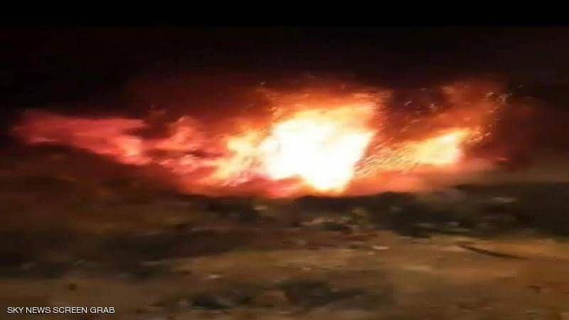نار تخرج من باطن الأرض.. والسبب؟