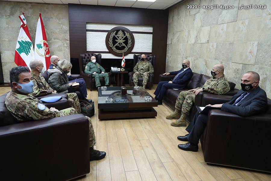 التعاون بين قائد الجيش ورئيس أركان الدفاع الايطالي